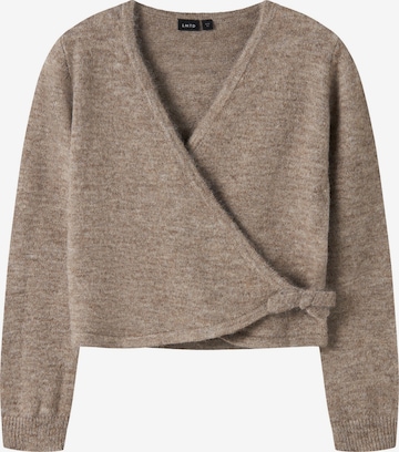 Pull-over LMTD en marron : devant