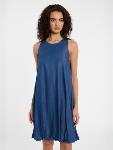 Ana Alcazar Jurk 'Darin' in Blauw: voorkant