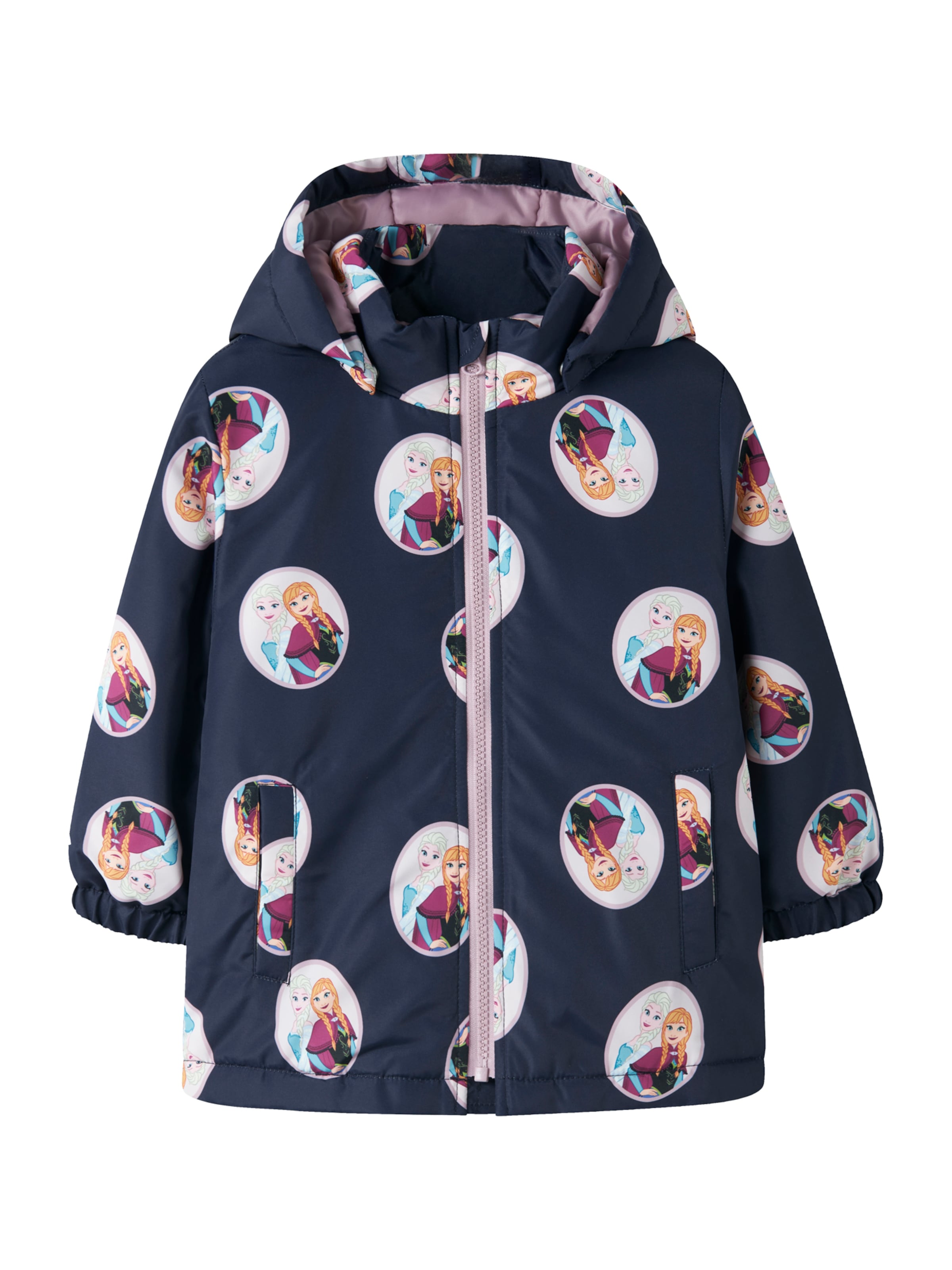 NAME IT - Chaqueta de entretiempo 'NMFMAXI' en azul: frente