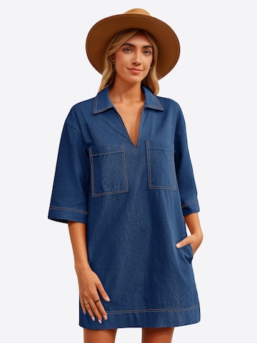 Imily Bela Dress in Blue: front