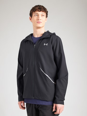 UNDER ARMOUR - Chaqueta deportiva 'Unstoppable' en negro: frente