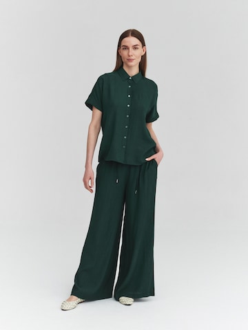 Wide leg Pantaloni 'Mintona' di TATUUM in verde