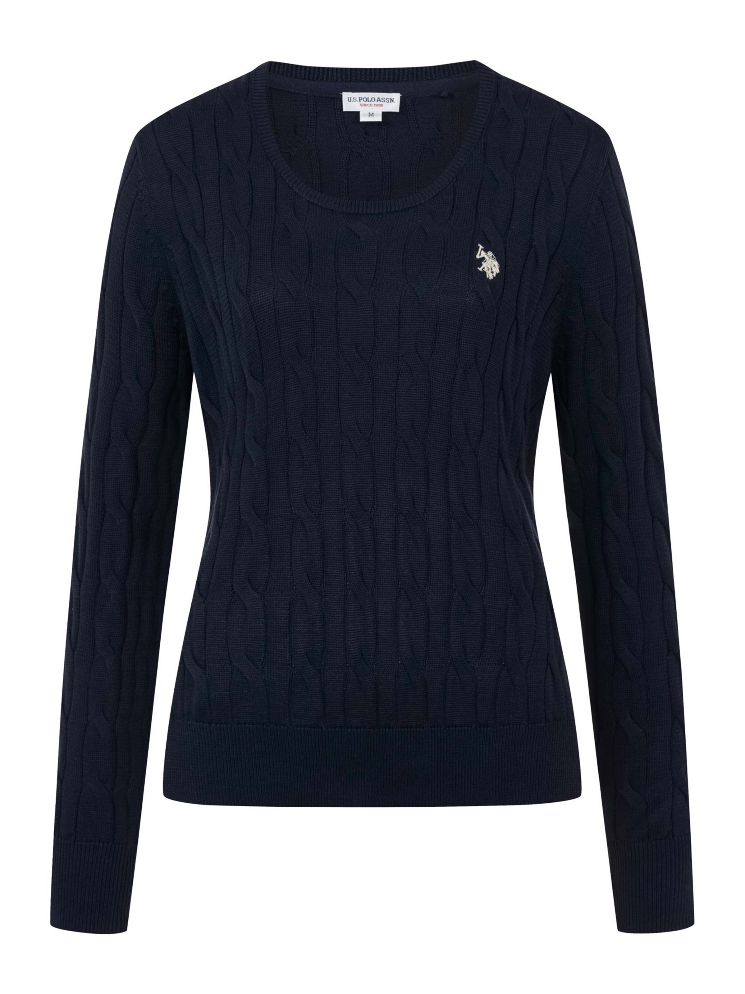 U.S. POLO ASSN. Sweater 'Sofiia' in Blue: front