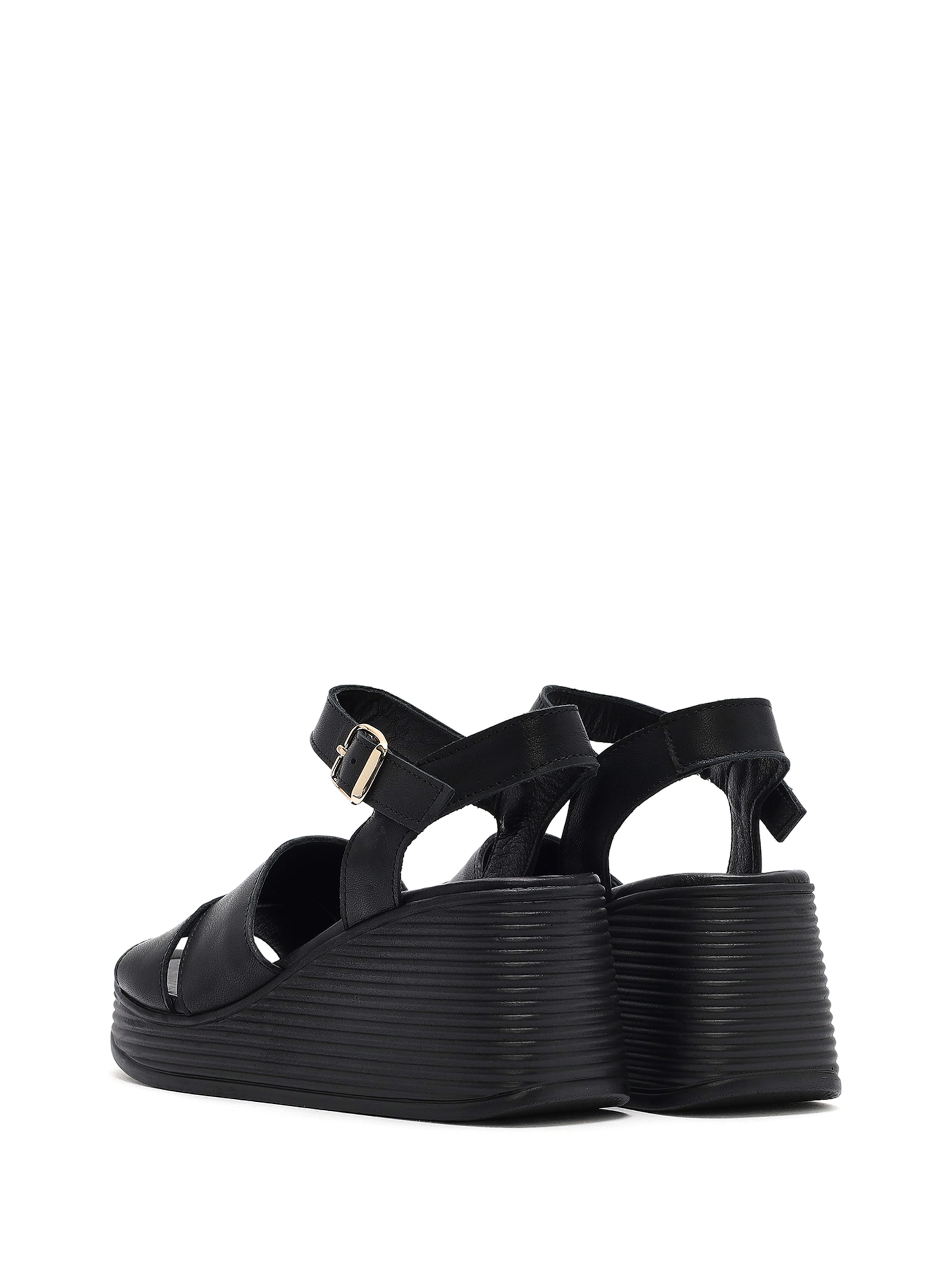 Derimod Sandaal in Zwart