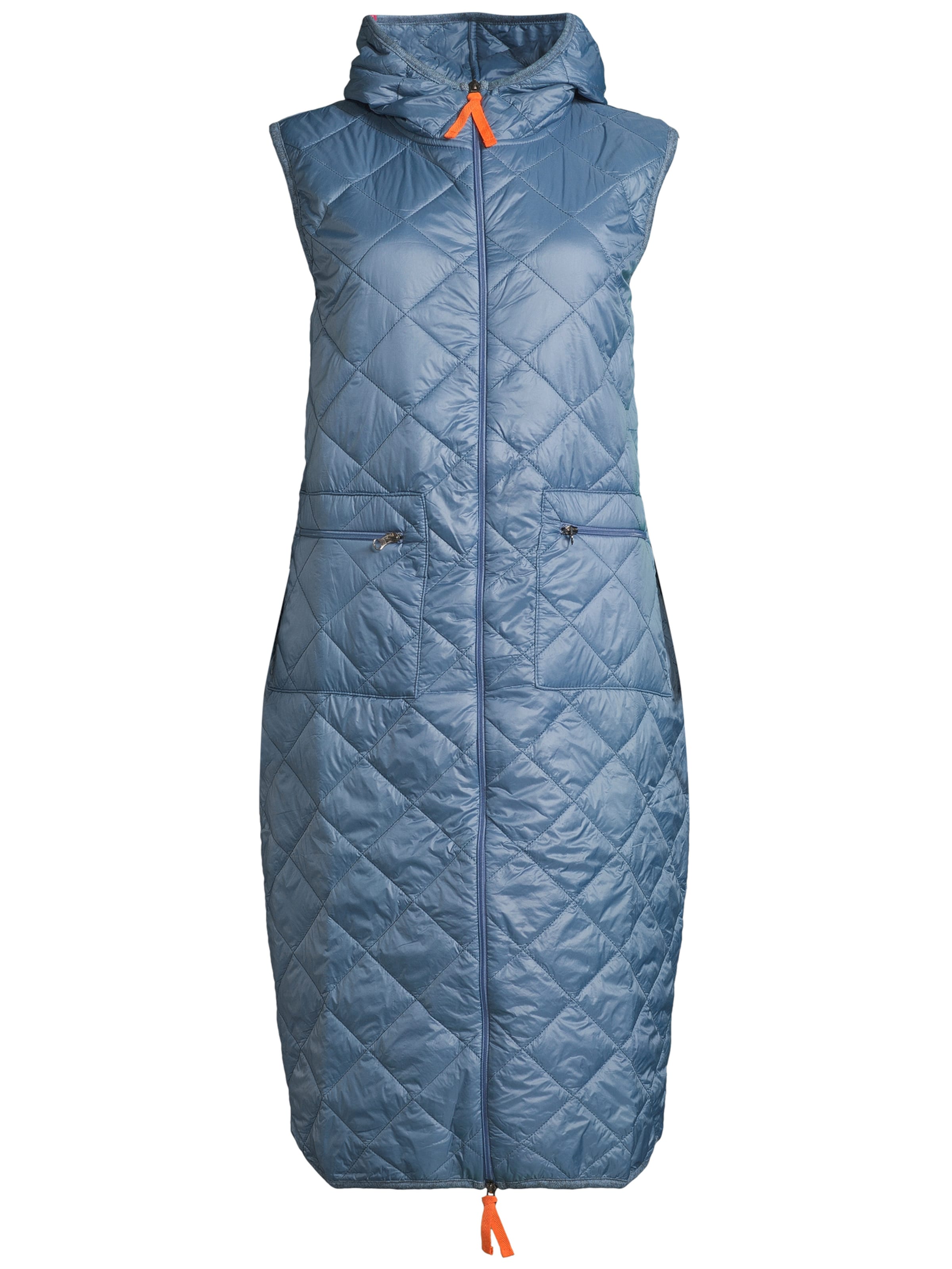 salzhaut Bodywarmer 'HIEBA' in Blauw: voorkant