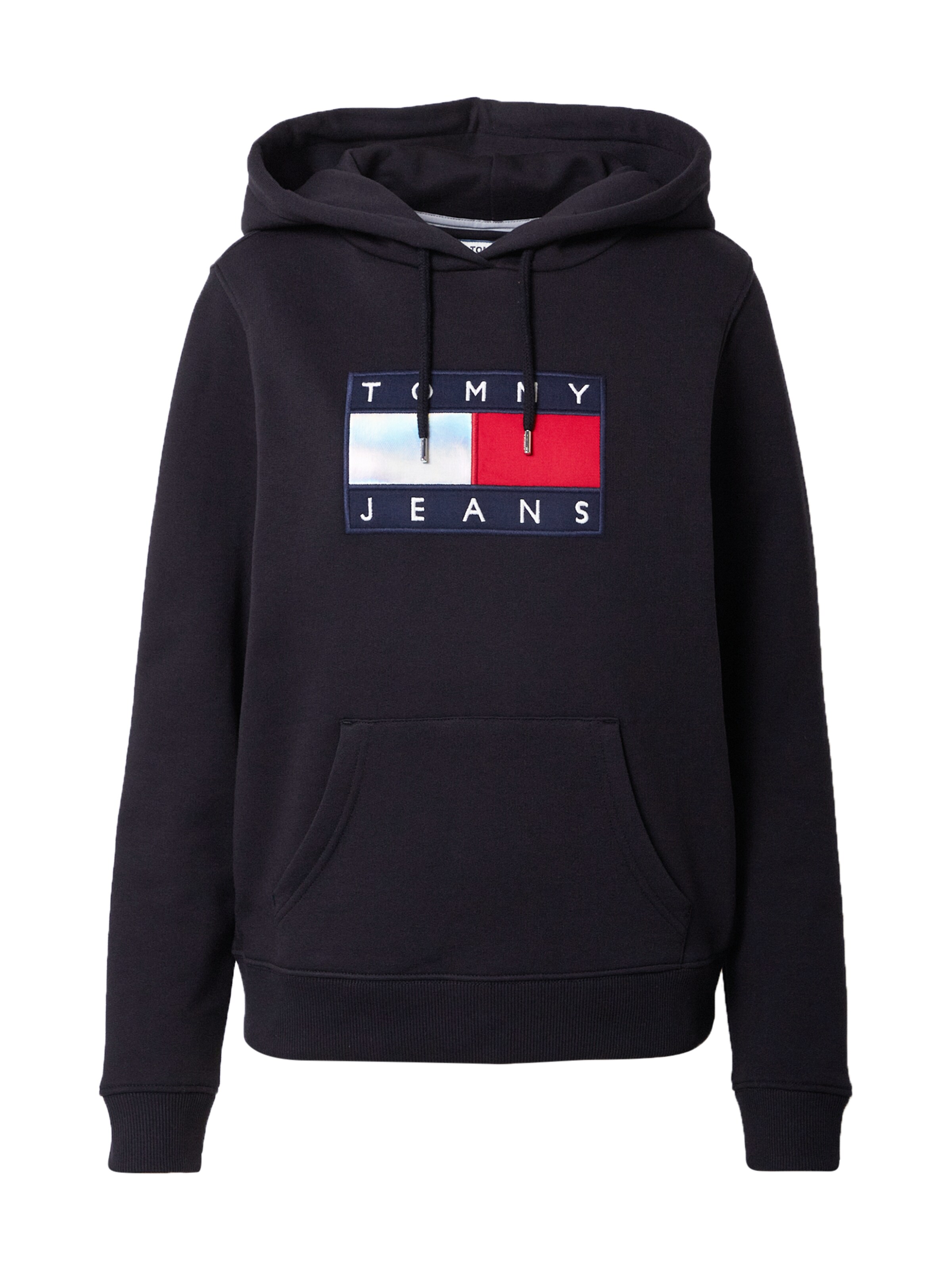 black tommy jeans hoodie