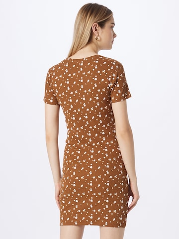 Stitch and Soul Dress in Brown