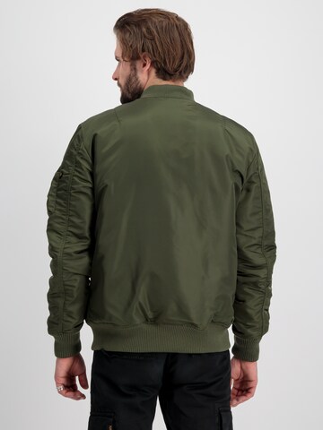 ALPHA INDUSTRIES Prechodná bunda 'MA-1 VF 59' - Zelená