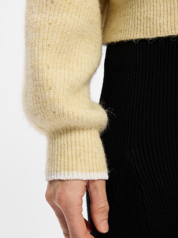 SCOTCH & SODA Cardigan i gul