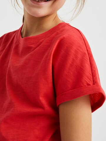 T-Shirt WE Fashion en rouge