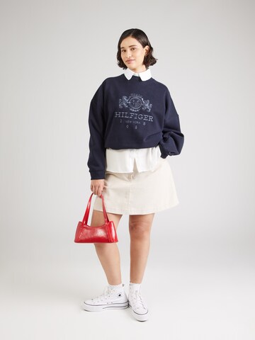 Sweat-shirt Tommy Hilfiger Curve en bleu