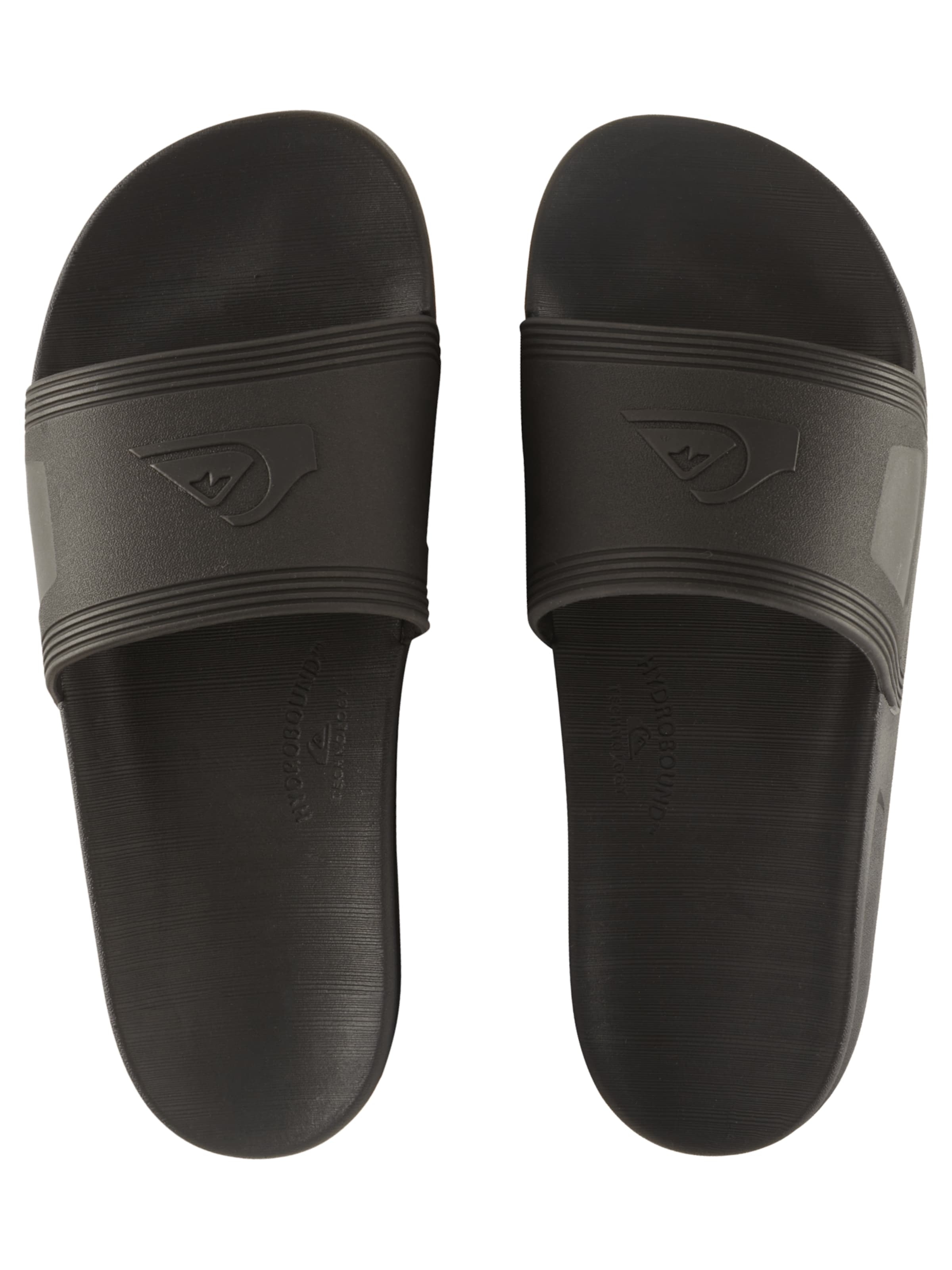QUIKSILVER Pantolette 'Dockyard' in Schwarz