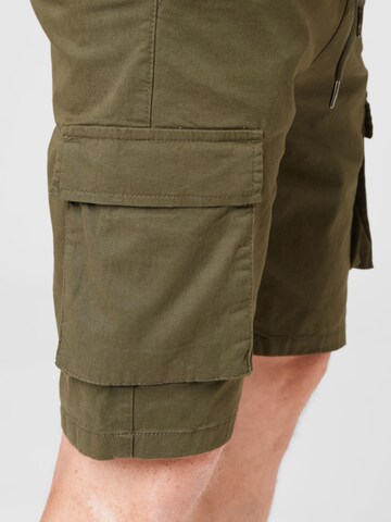 Regular Pantalon cargo Denim Project en vert