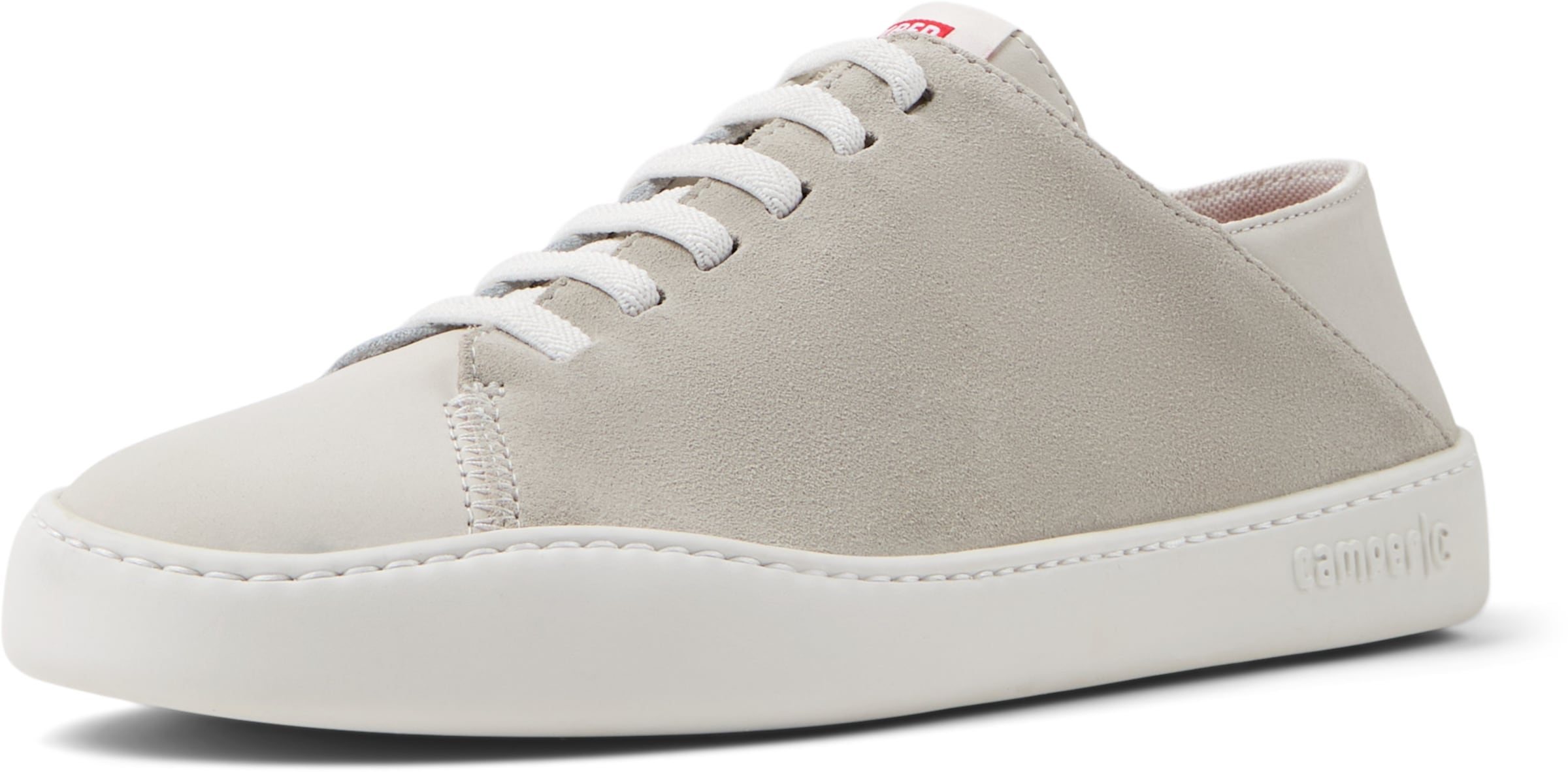 CAMPER Platform trainers 'Peu Touring' in Grey: front