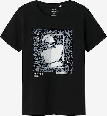 NAME IT Μπλουζάκι 'NKMVux' σε μαύρο: μπροστά