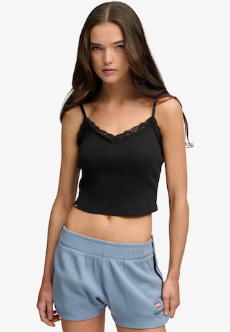 Haut 'Essential' Superdry & Co en noir : devant