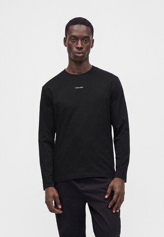 Tricou 'EASY' de la Calvin Klein Jeans pe negru