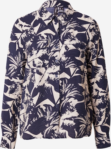 Camicia da donna 'JOSIE' di VERO MODA in blu: frontale