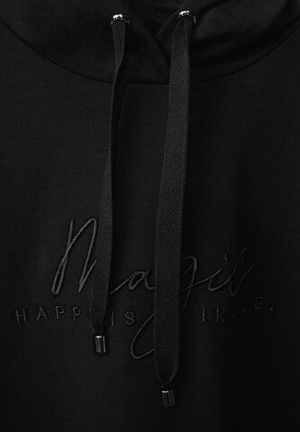 STREET ONE Sweatshirt in Black