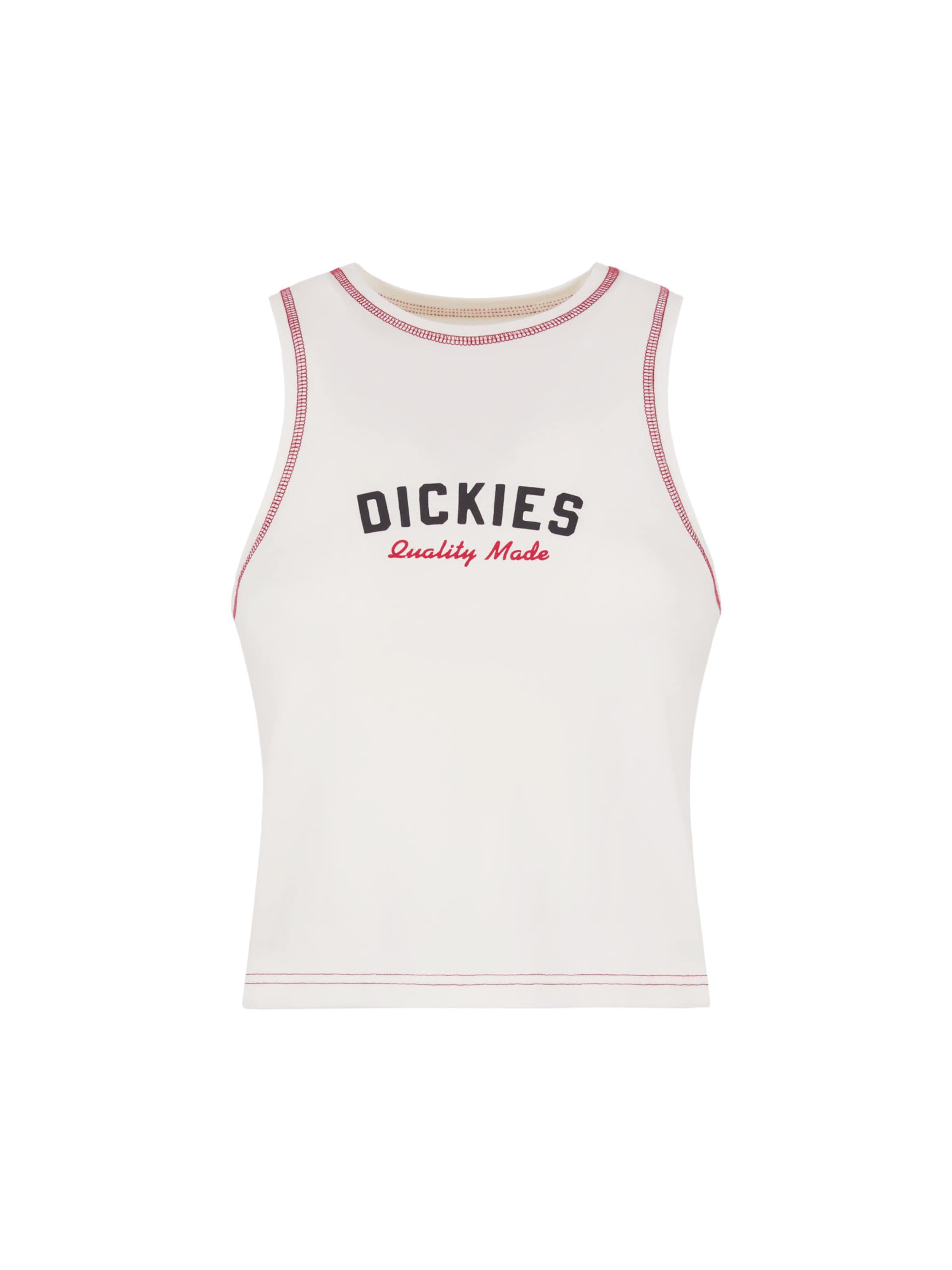 DICKIES - Top 'Racer' en blanco: frente