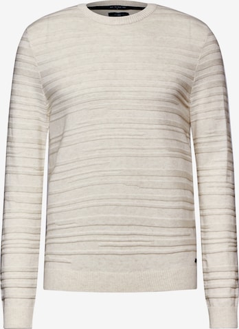 STREET ONE Pullover in Beige: Vorderseite