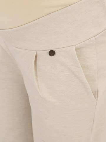Loosefit Pantaloni con pieghe di LOVE2WAIT in beige