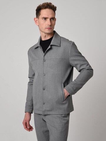 Manteau mi-saison Antioch en gris : devant