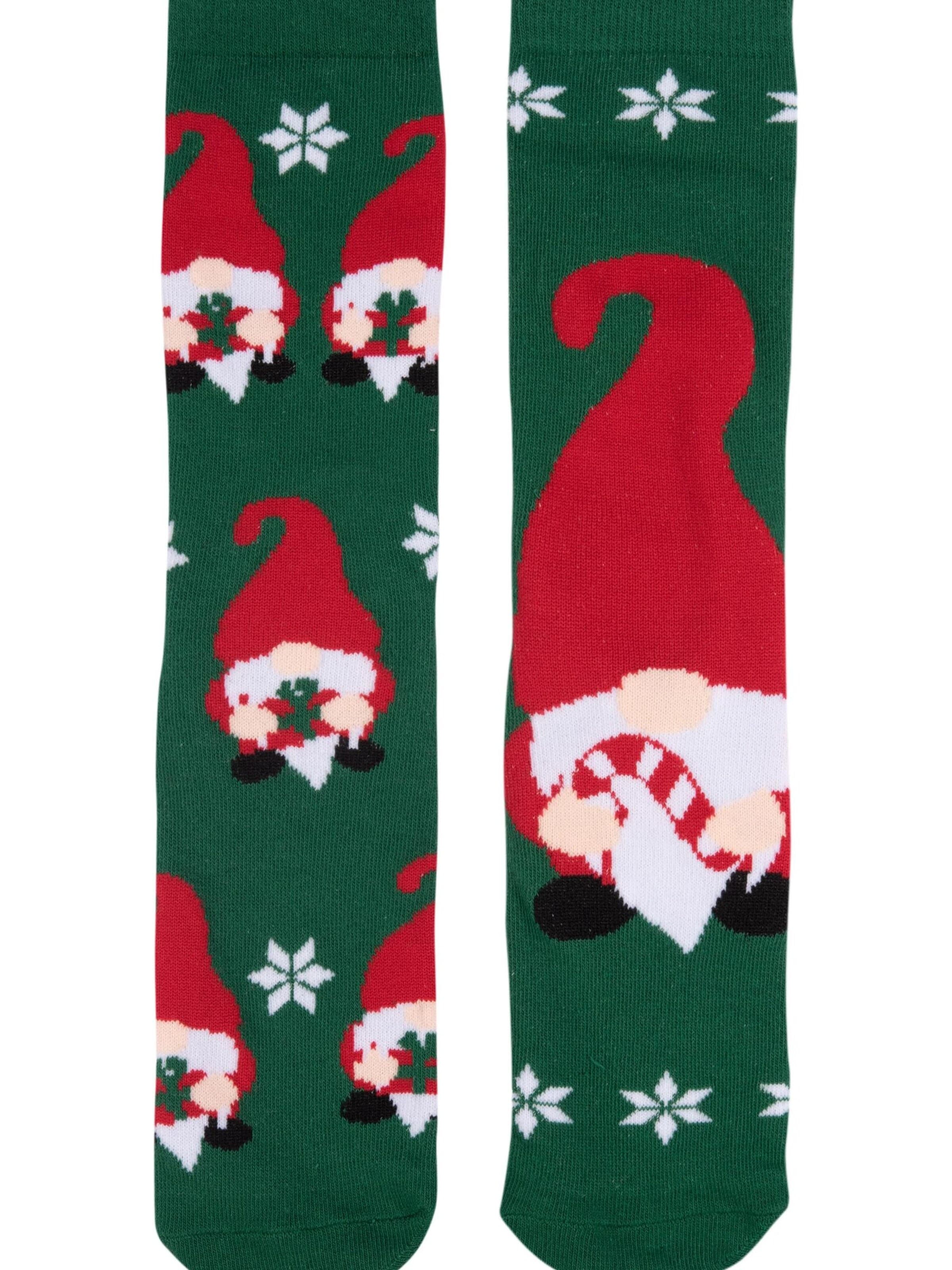 United Labels Socks 'Wichtel Weihnachtssocken' in Green