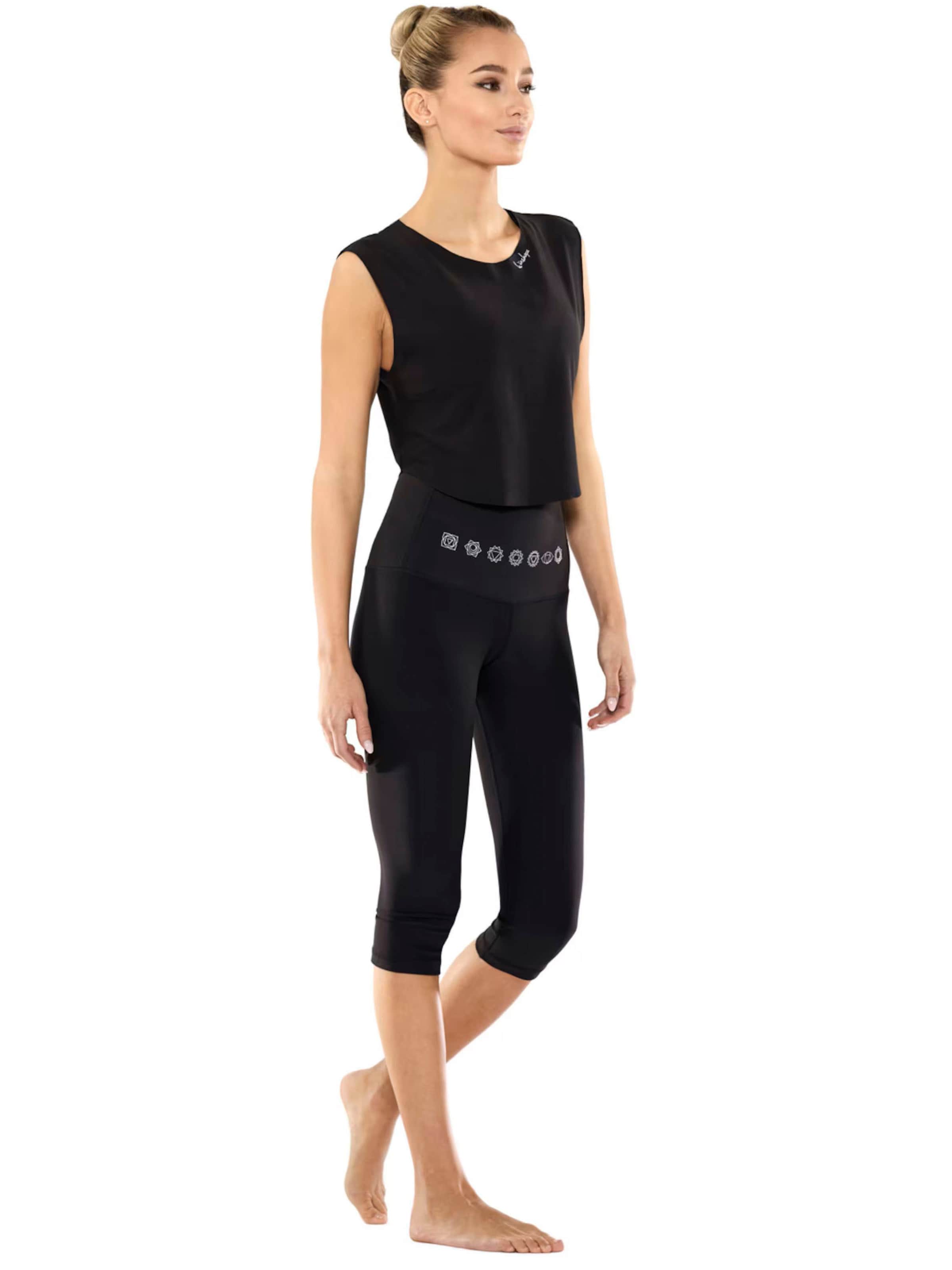 Winshape Športni top 'AET115LS' | črna barva