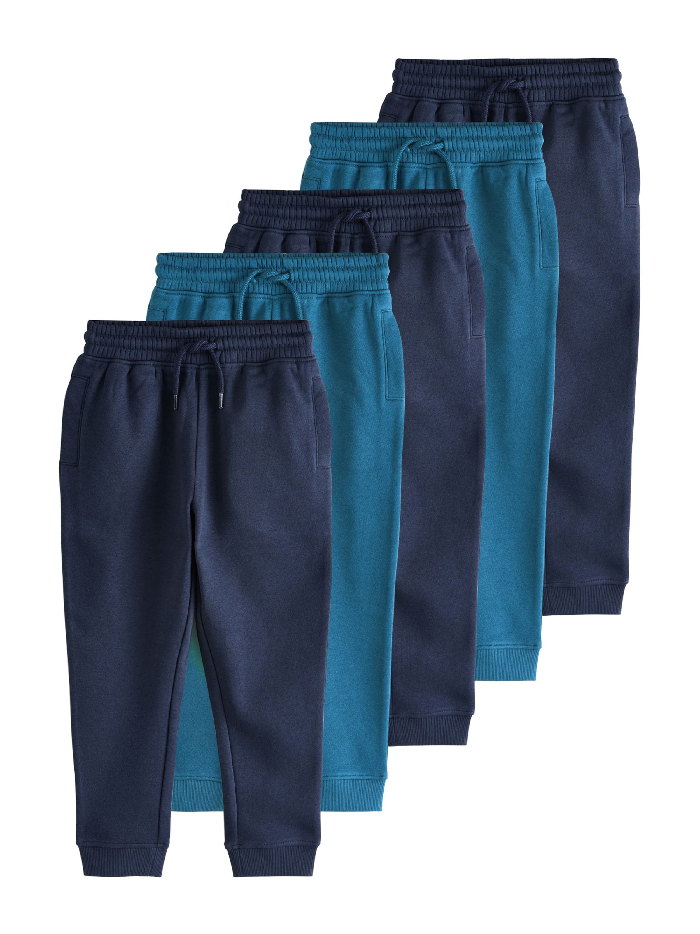 Next Дънки Tapered Leg Панталон в синьо: отпред