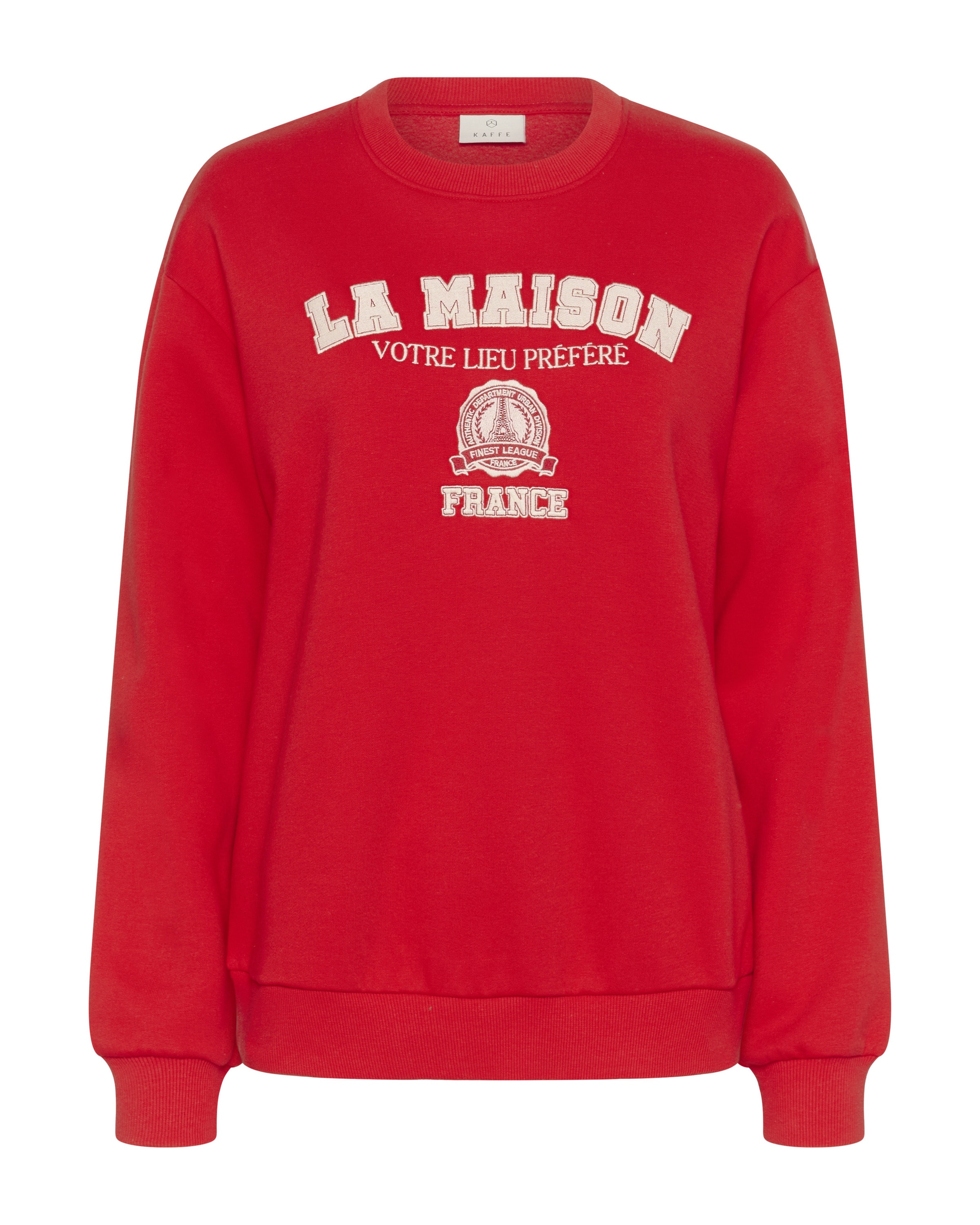 Kaffe Sweatshirt 'KABerta' in Rood: voorkant