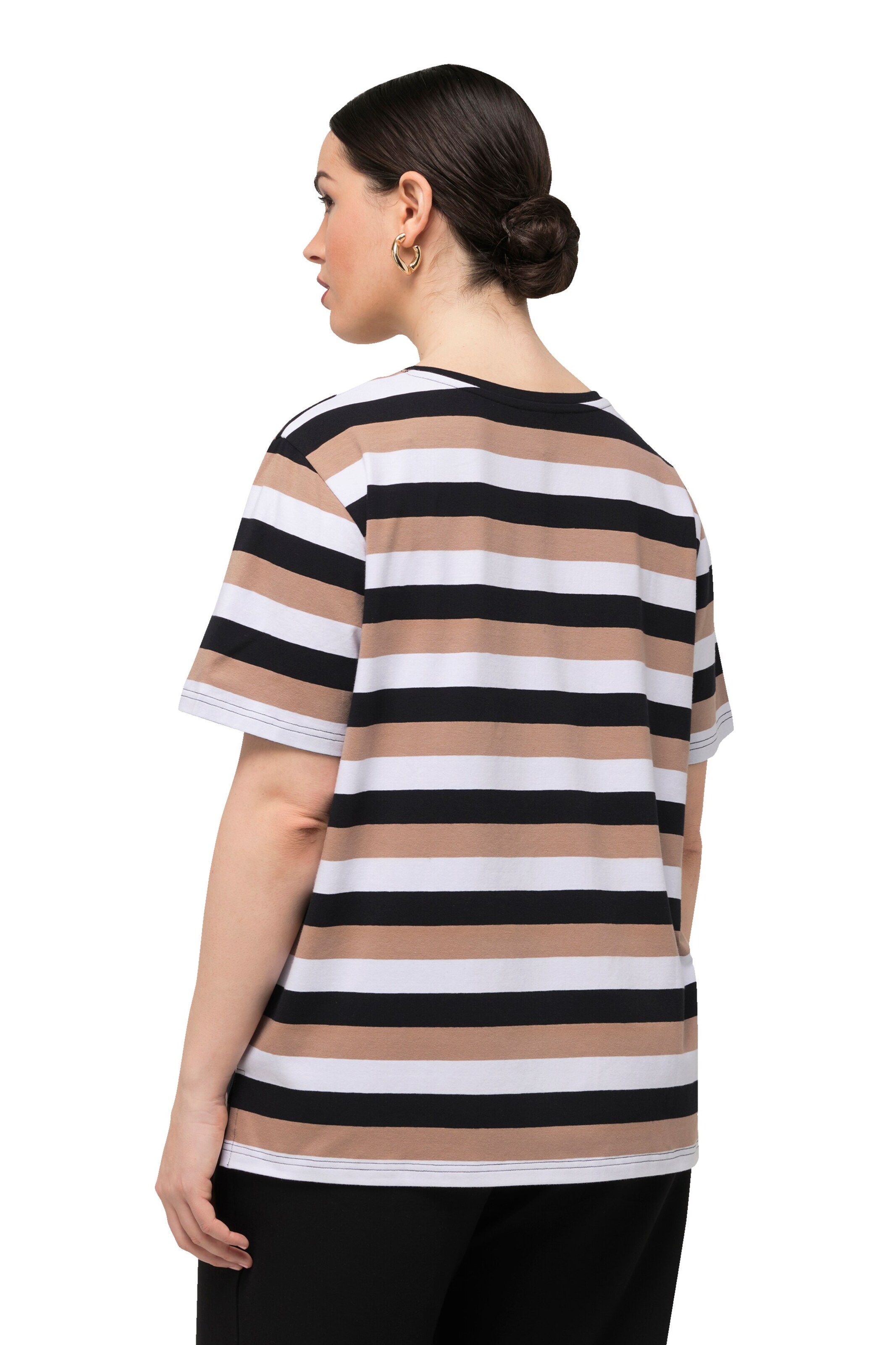 Ulla Popken Shirt in Zwart