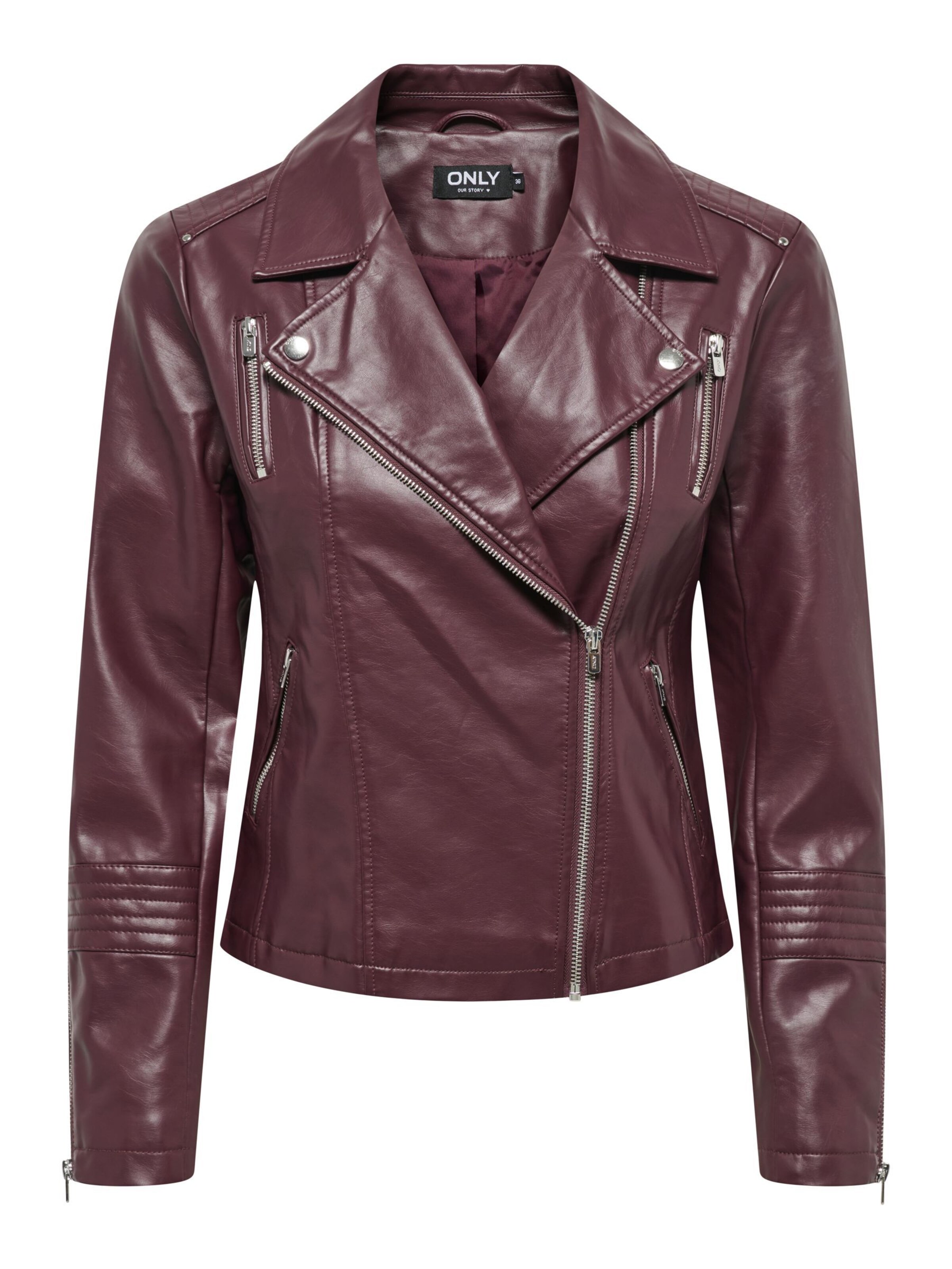 Veste mi-saison 'ONLGemma' ONLY en marron : devant