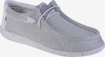 HEY DUDE Moccasin 'Hey Dude Wally Sox' in Grey: front