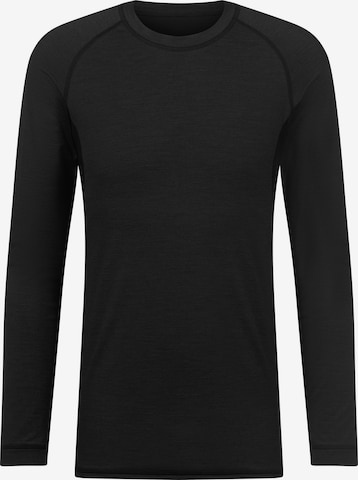 Mey Performance shirt in Black: front