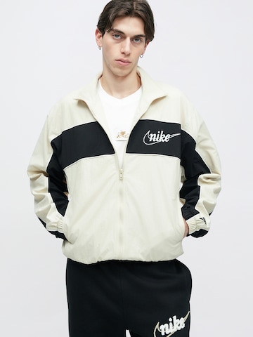 Nike Sportswear Átmeneti dzseki 'CLUB' - fehér