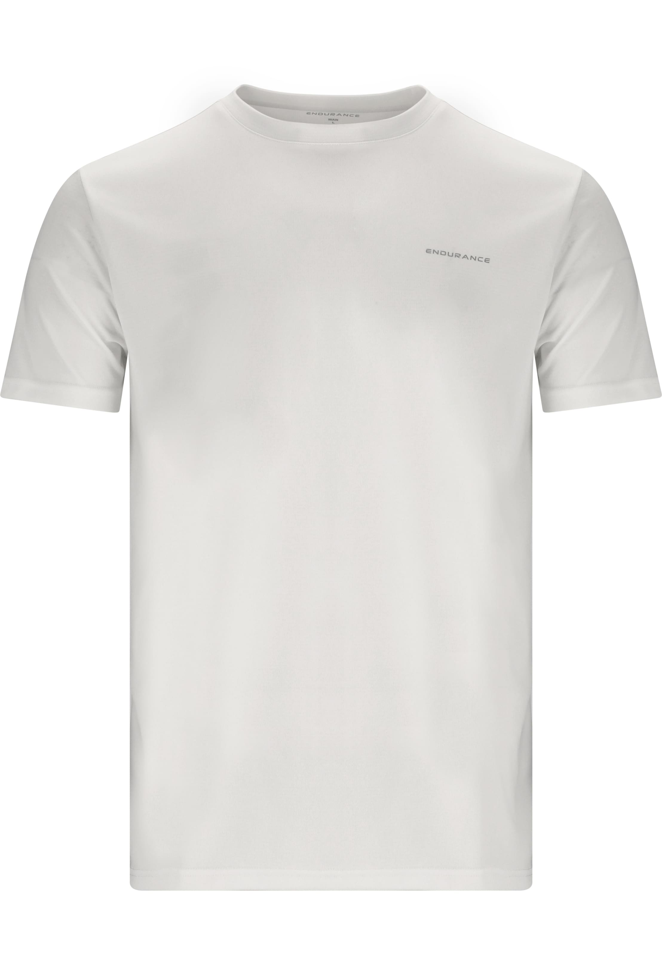 ENDURANCE Functioneel shirt 'Vernon' in Wit: voorkant