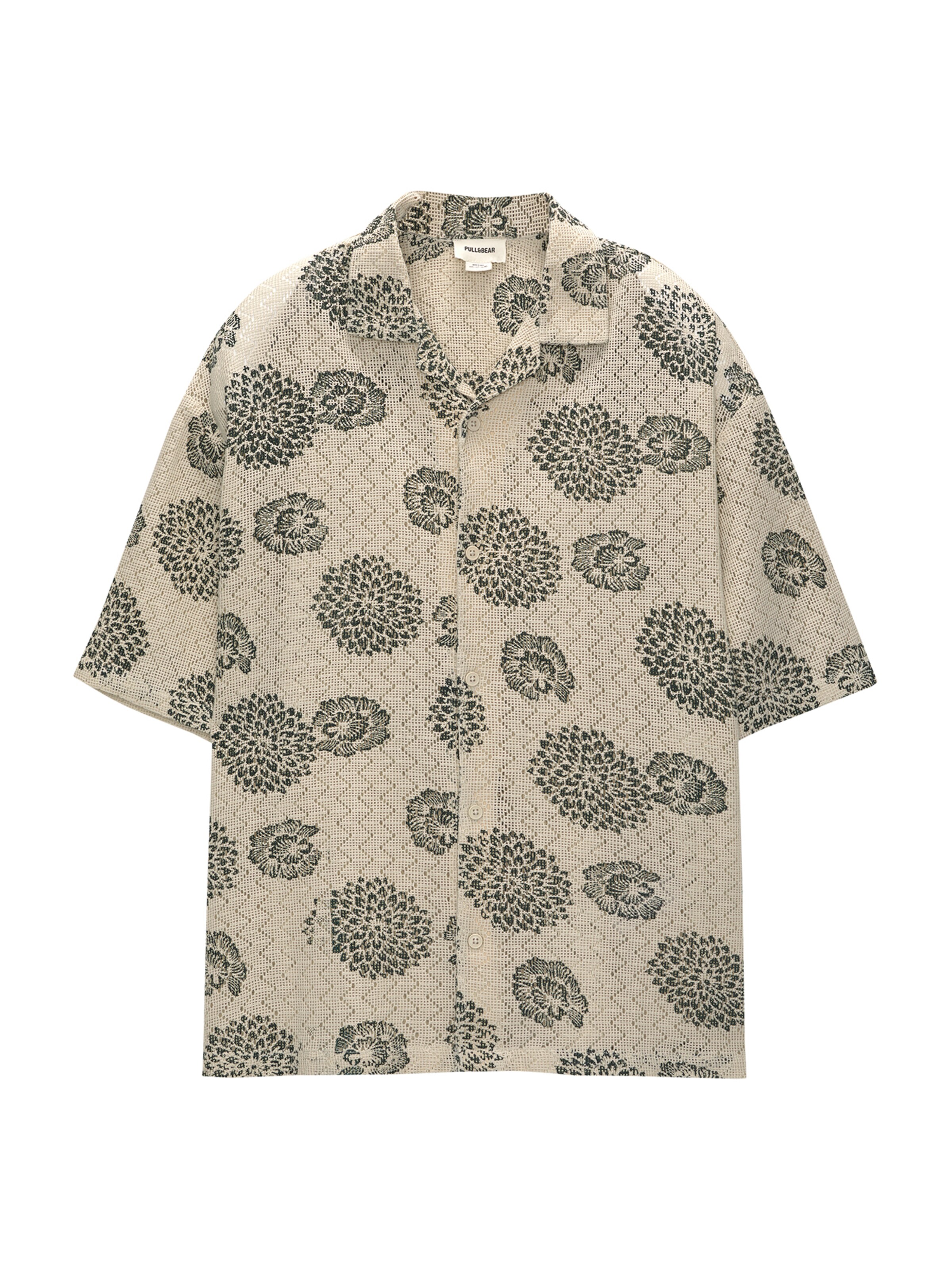 Fit confort Chemise Pull&Bear en beige : devant