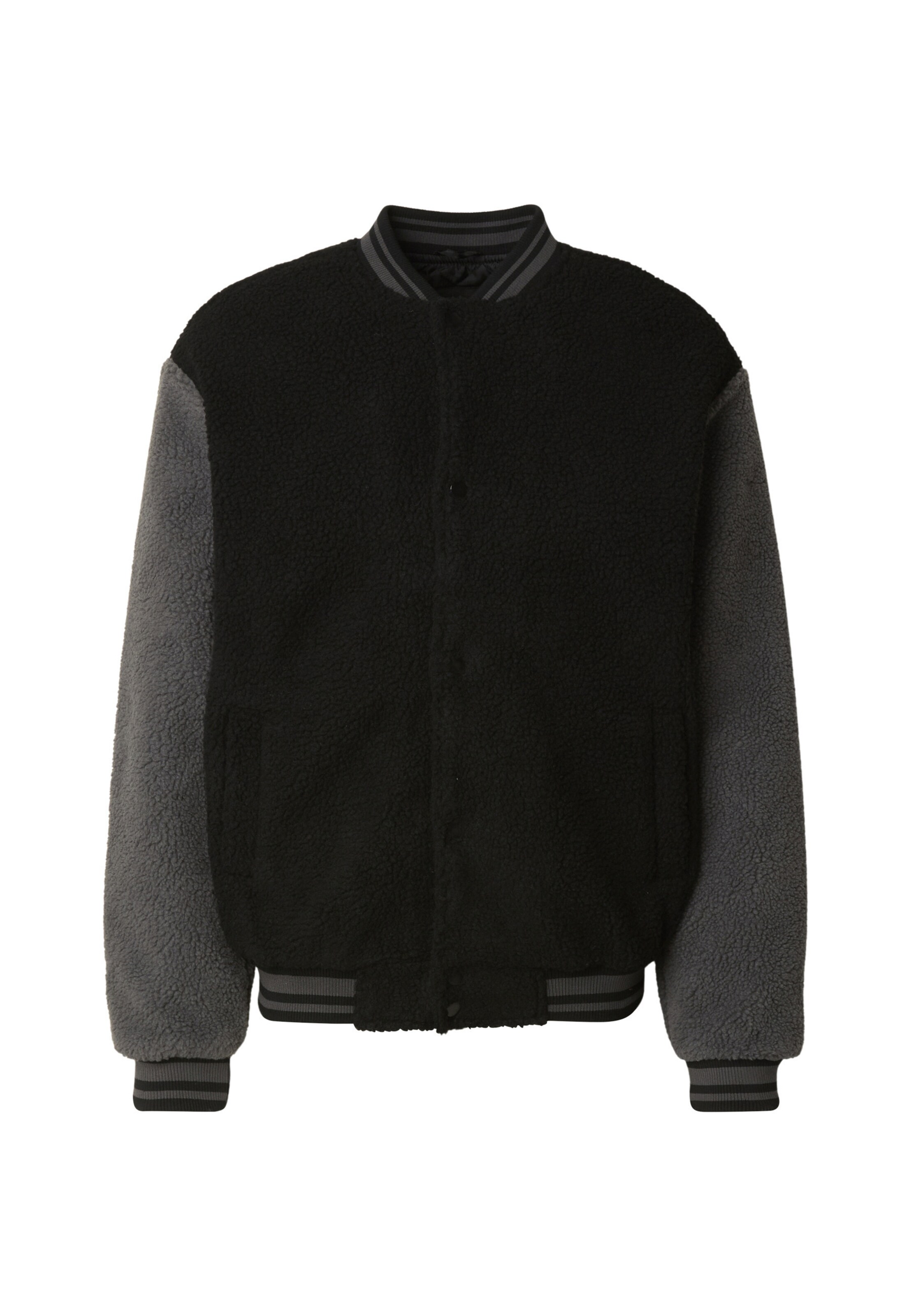 Urban Classics - Chaqueta de entretiempo en negro: frente