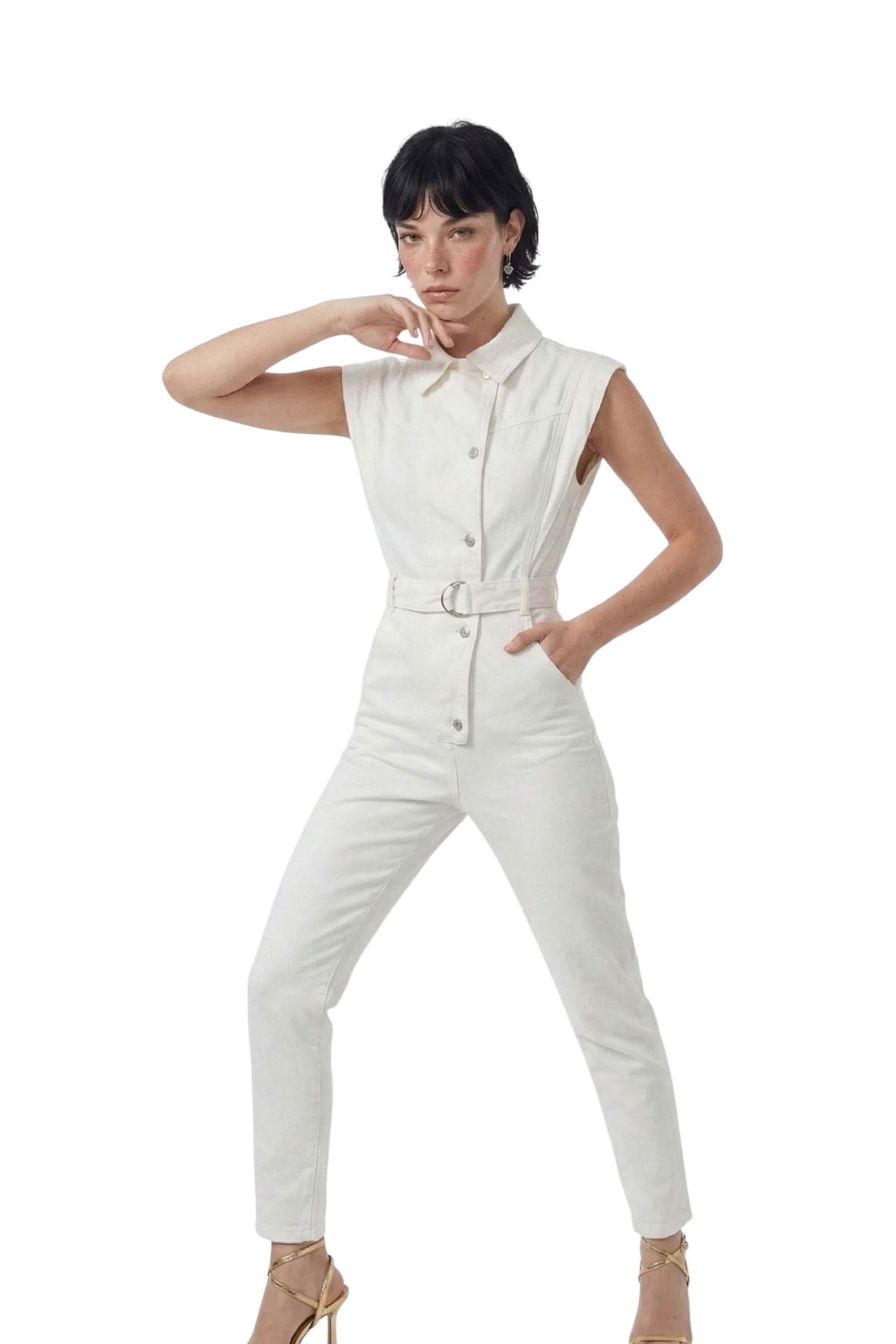HOLLY LOLLY Jumpsuit in Weiß
