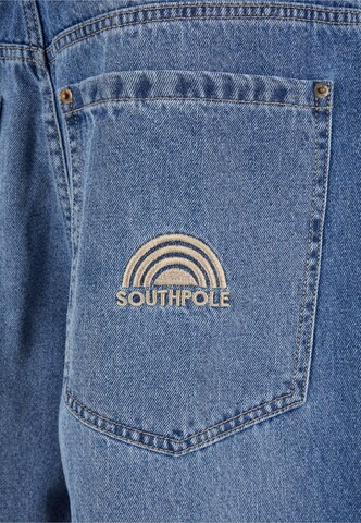 SOUTHPOLE Wide leg Cargo jeans in Blue