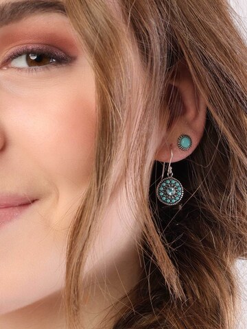 Boucles d'oreilles Lucardi en argent