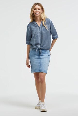 Soccx Blouse in Blue