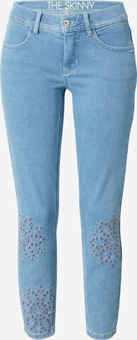 TAIFUN Skinny Jeans in Blauw: voorkant