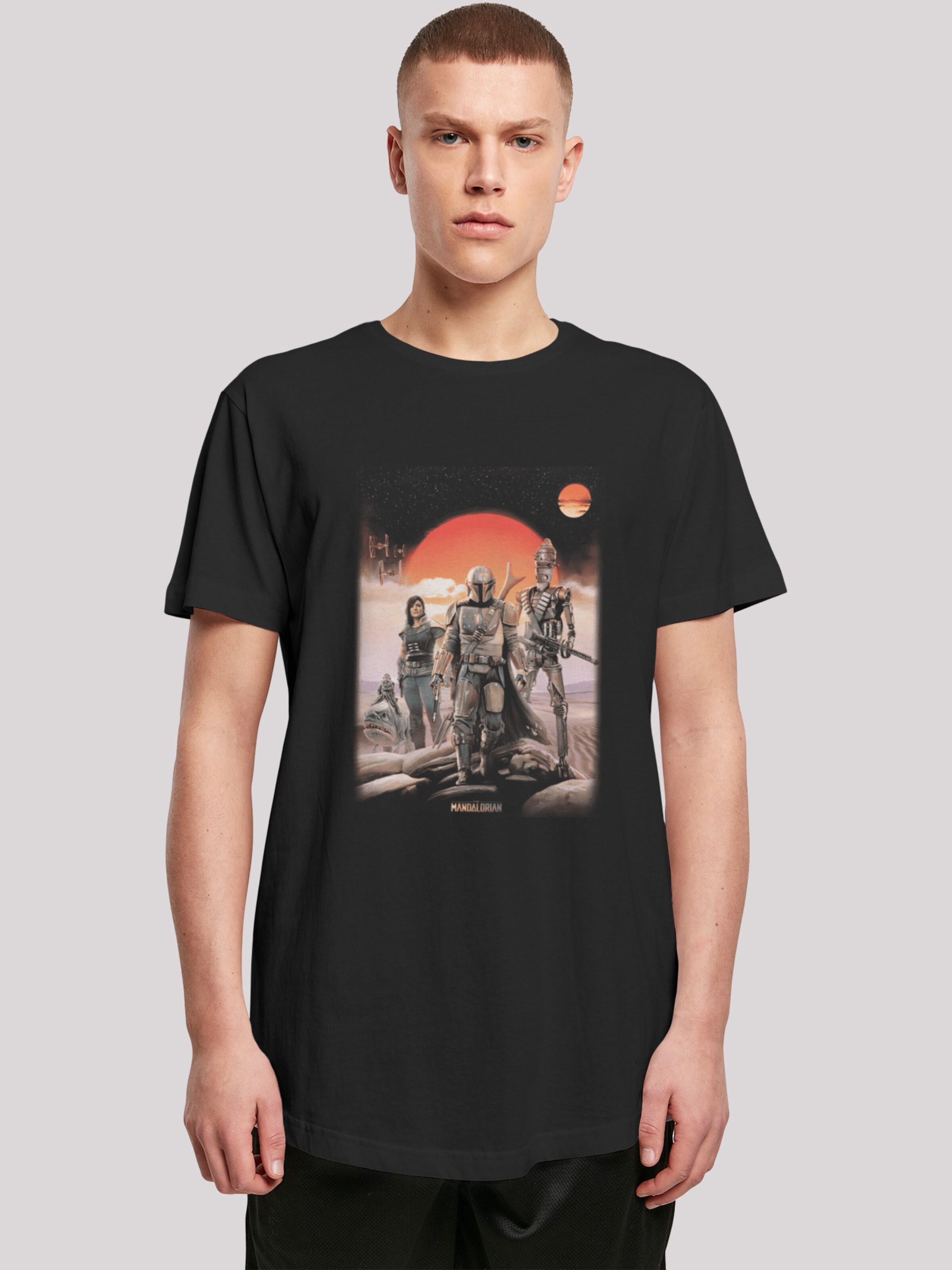 Männer Große Größen F4NT4STIC T-Shirt 'Star Wars' in Schwarz - BZ44848 Männer Große Größen F4NT4STIC T-Shirt 'Star Wars' in Schwarz - BZ44848