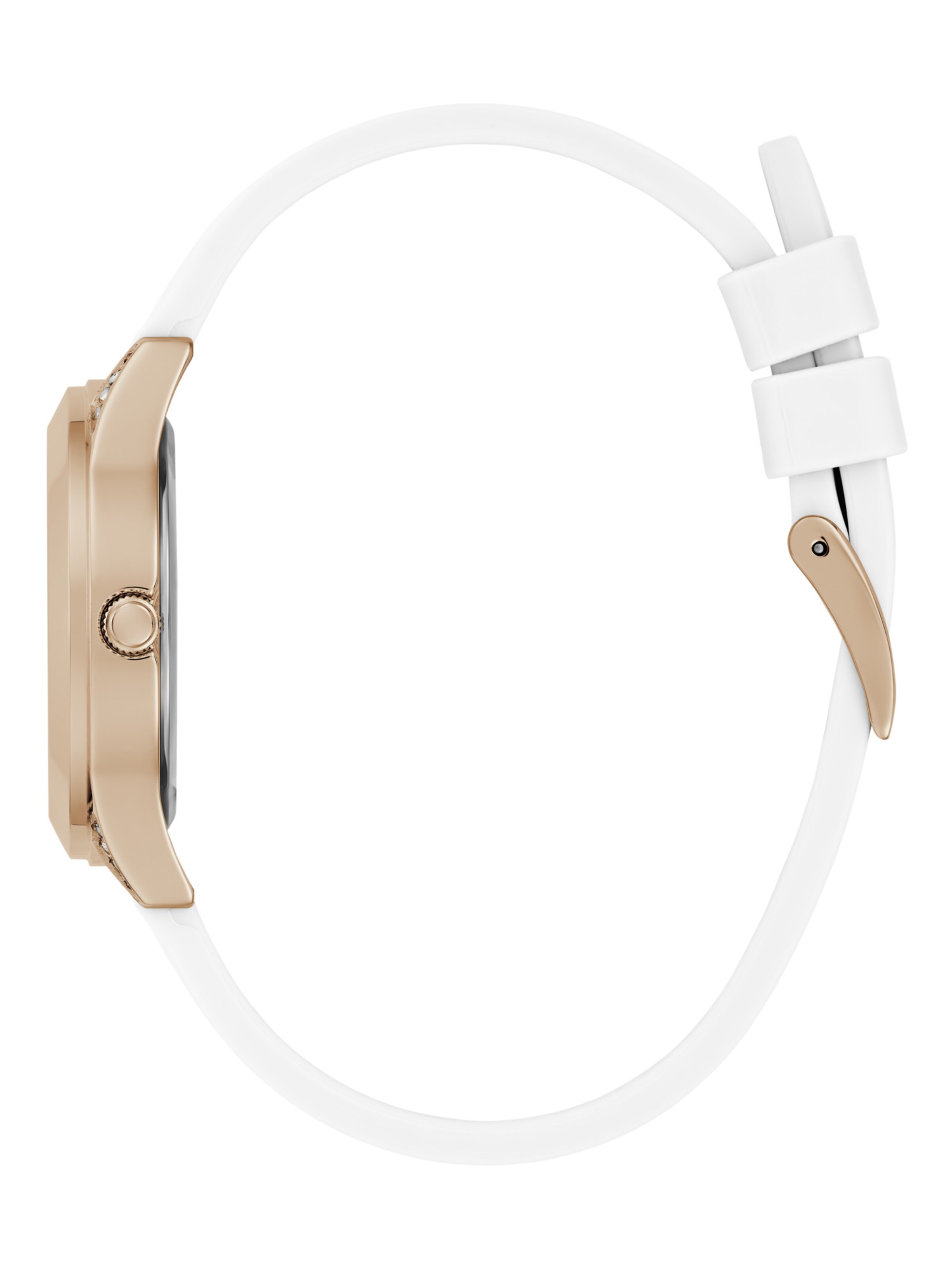 GUESS Analog watch 'Mini Wonderlust' in White