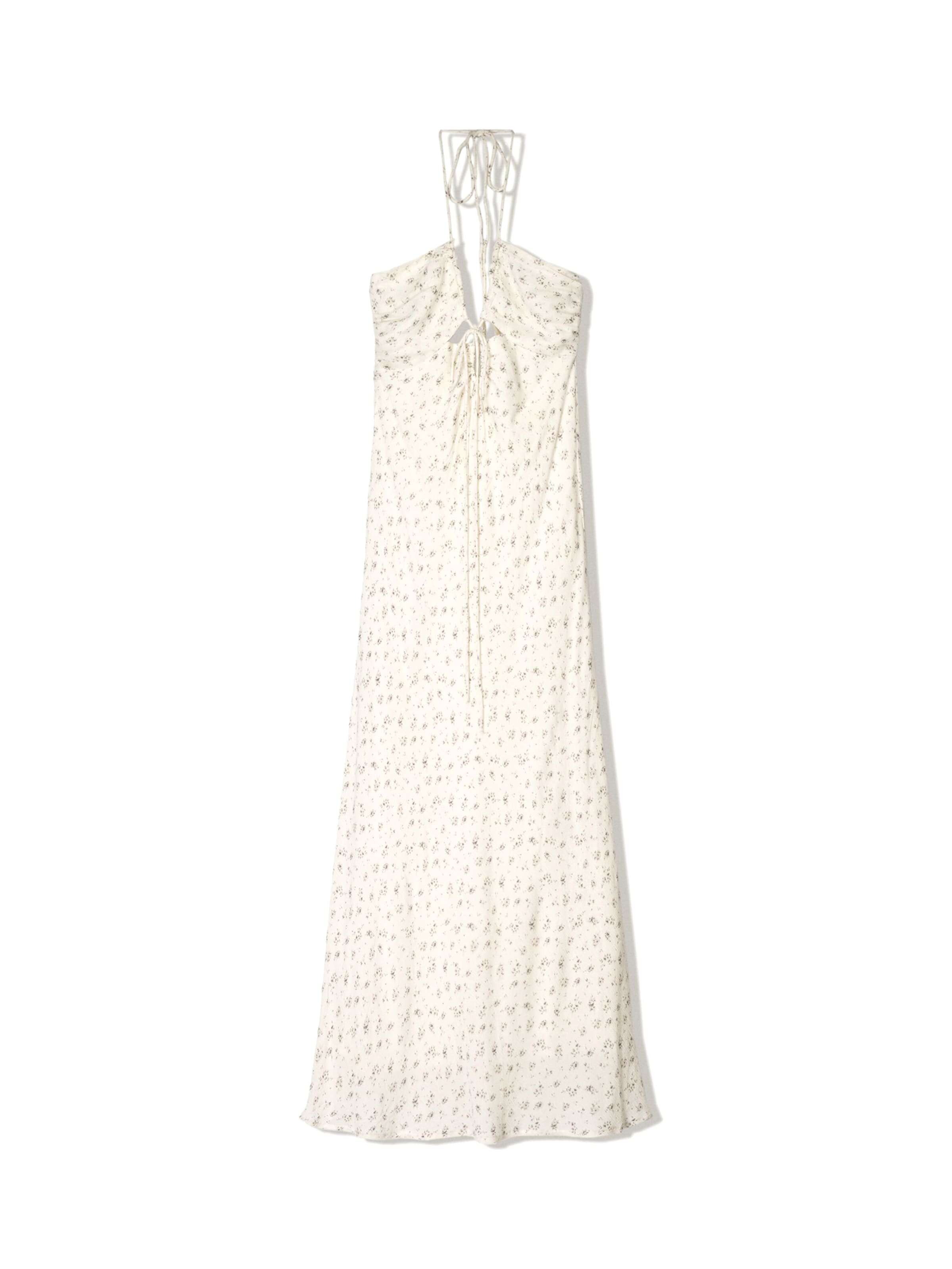 Bershka Sommarklänning i vit: framsida