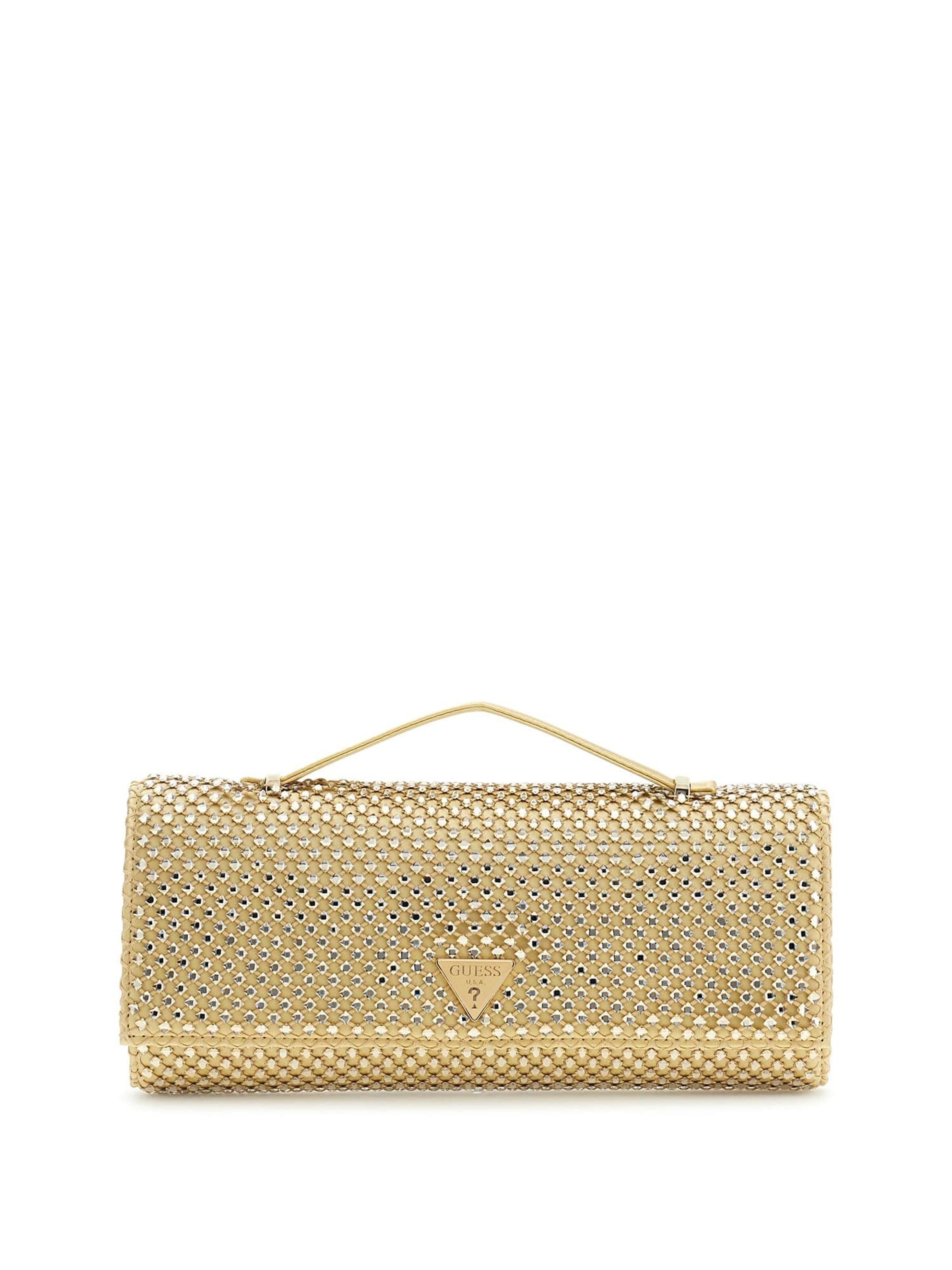 GUESS Clutch 'Tasmin' in Gold: front