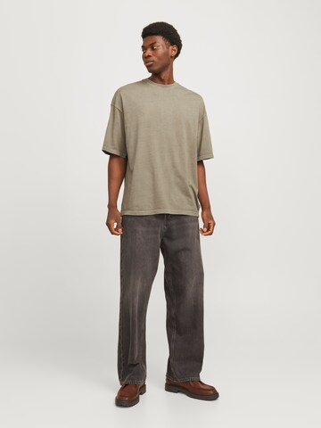 Maglietta 'JJECHARGE' di JACK & JONES in grigio
