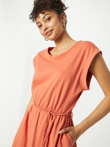 Sublevel Summer Dress in Orange